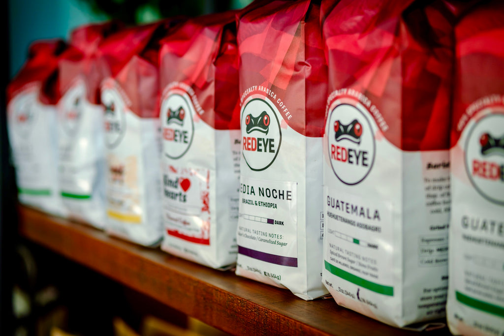 Coffee Bags at RedEye Coffee in Tallahassee, FL