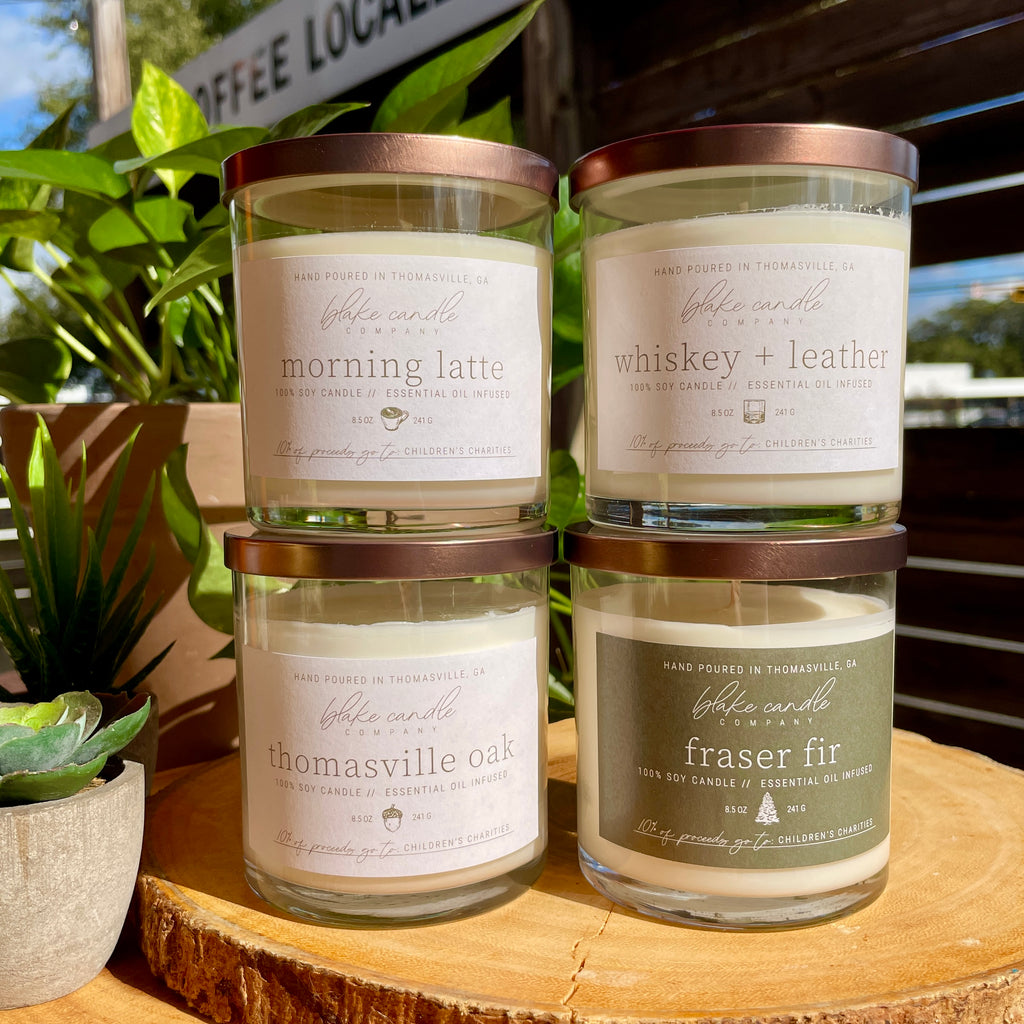 Blake Candle Company: Essential Oil Infused Soy Candle - Tallahassee, FL
