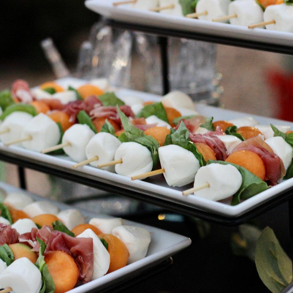 Prosciutto melon skewers catering - RedEye Coffee Tallahassee, FL