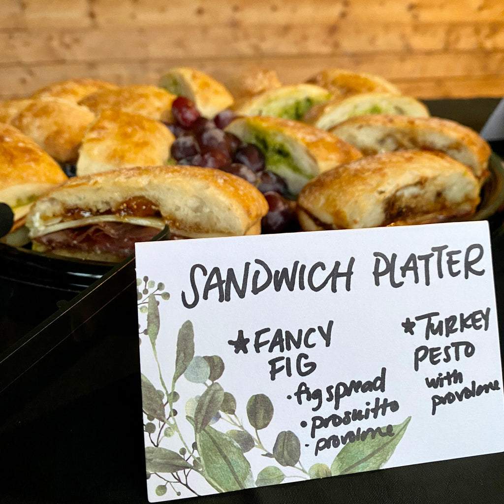 Sandwich catering platter - RedEye Coffee, Tallahassee, FL
